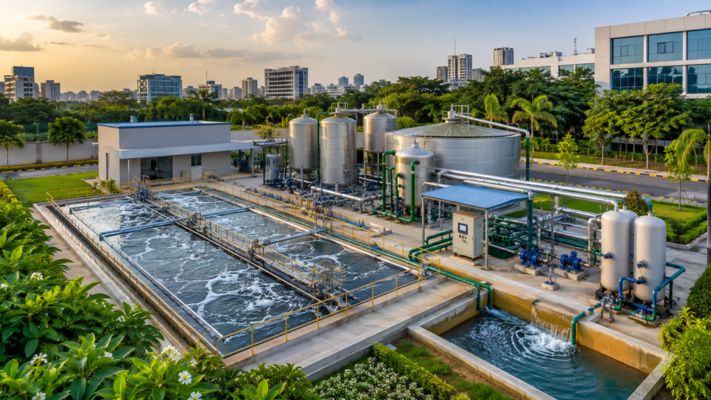 Compact & High-Performance Sewage Treatment Plants in Chennai | Indus Ecowater