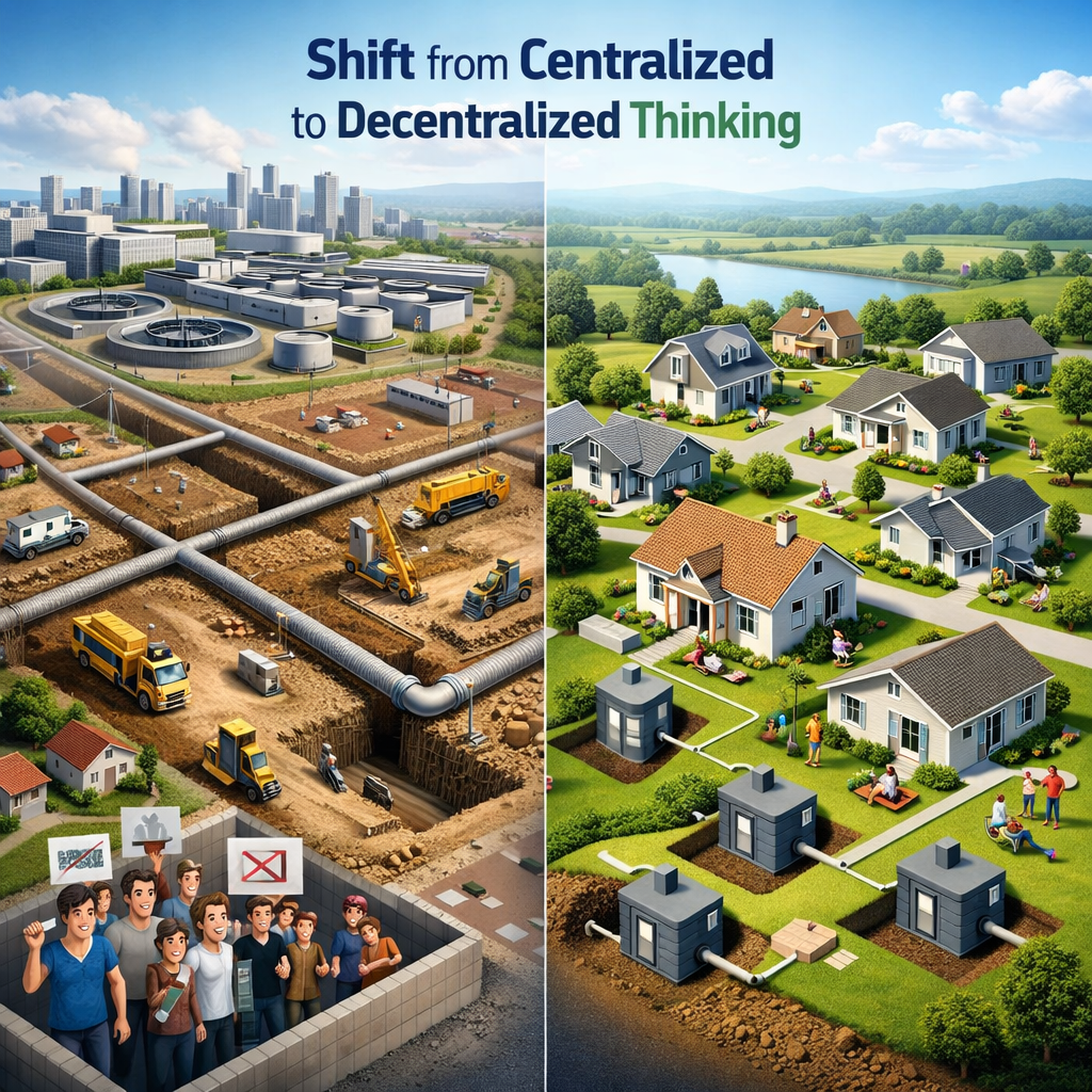 centralised to decentralized