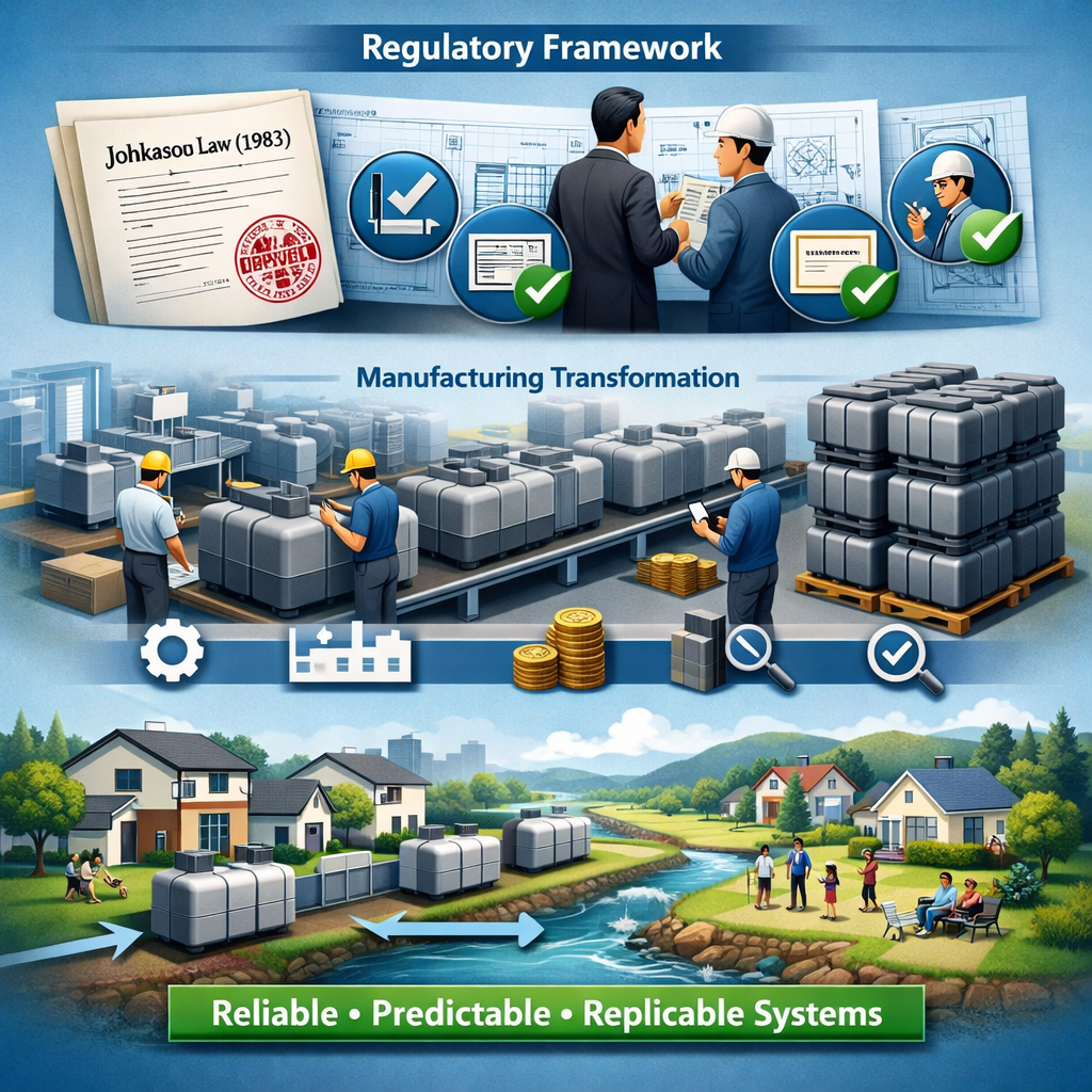 johkasou - sewage treatment plant